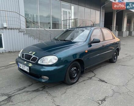 Зеленый Дэу Ланос, объемом двигателя 1.5 л и пробегом 130 тыс. км за 2300 $, фото 1 на Automoto.ua