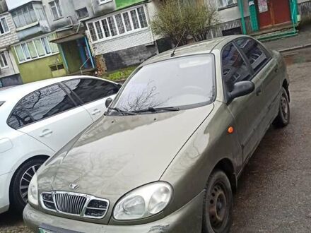 Зеленый Дэу Ланос, объемом двигателя 1.6 л и пробегом 109 тыс. км за 3400 $, фото 1 на Automoto.ua