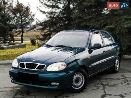 Дэу Ланос 2007 в Днепре (Днепропетровске) на Automoto.ua Зеленый Дэу Ланос, объемом двигателя 1.4 л и пробегом 98 тыс. км за 2799 $, фото 1 на Automoto.ua