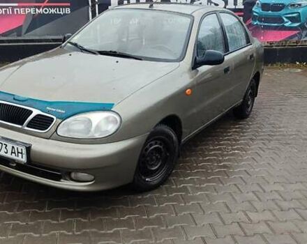 Зеленый Дэу Ланос, объемом двигателя 1.5 л и пробегом 224 тыс. км за 1500 $, фото 1 на Automoto.ua