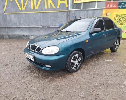 Зелений Деу Ланос, об'ємом двигуна 1.5 л та пробігом 147 тис. км за 2200 $, фото 1 на Automoto.ua