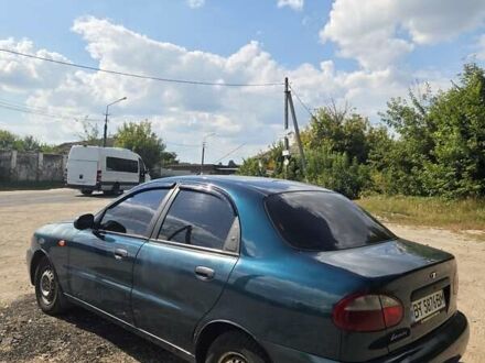 Дэу Ланос 2007 в Виннице на Automoto.ua Зеленый Дэу Ланос, объемом двигателя 1.5 л и пробегом 230 тыс. км за 1500 $, фото 1 на Automoto.ua