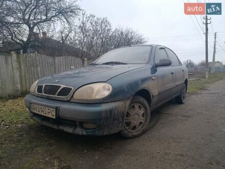 Зеленый Дэу Ланос, объемом двигателя 1.6 л и пробегом 195 тыс. км за 2952 $, фото 1 на Automoto.ua