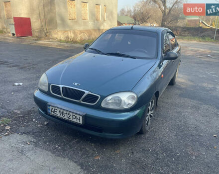 Зелений Деу Ланос, об'ємом двигуна 1.4 л та пробігом 286 тис. км за 1912 $, фото 1 на Automoto.ua