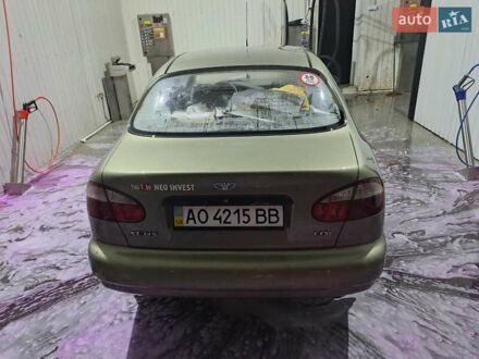 Зеленый Дэу Ланос, объемом двигателя 1.35 л и пробегом 60 тыс. км за 1800 $, фото 1 на Automoto.ua