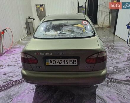 Зеленый Дэу Ланос, объемом двигателя 1.35 л и пробегом 60 тыс. км за 1800 $, фото 1 на Automoto.ua