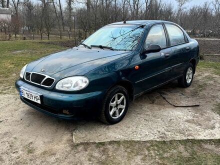 Зелений Деу Ланос, об'ємом двигуна 1.4 л та пробігом 23000 тис. км за 1450 $, фото 1 на Automoto.ua