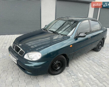 Зеленый Дэу Ланос, объемом двигателя 1.3 л и пробегом 153 тыс. км за 1500 $, фото 1 на Automoto.ua
