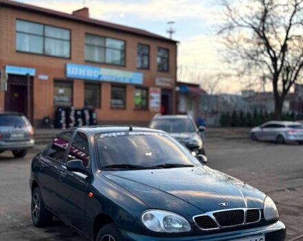 Зеленый Дэу Ланос, объемом двигателя 1.5 л и пробегом 145 тыс. км за 1900 $, фото 1 на Automoto.ua