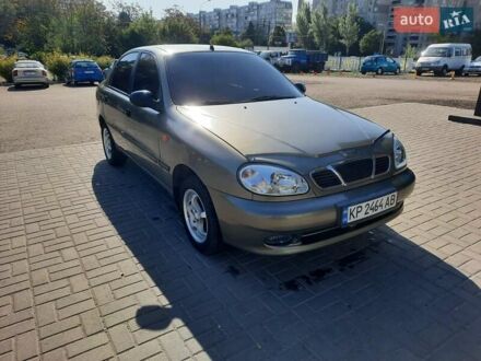 Дэу Ланос 2007 в Запорожье на Automoto.ua Зеленый Дэу Ланос, объемом двигателя 1.5 л и пробегом 168 тыс. км за 3200 $, фото 1 на Automoto.ua
