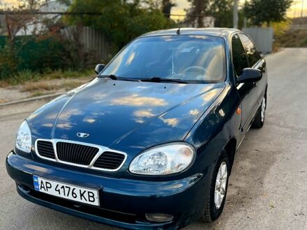 Дэу Ланос 2007 в Запорожье на Automoto.ua Зеленый Дэу Ланос, объемом двигателя 1.5 л и пробегом 154 тыс. км за 1650 $, фото 1 на Automoto.ua