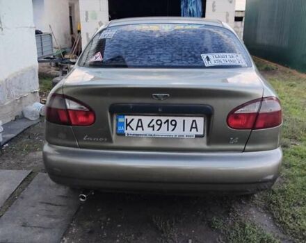 Зелений Деу Ланос, об'ємом двигуна 1.39 л та пробігом 215 тис. км за 1000 $, фото 1 на Automoto.ua
