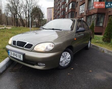 Зеленый Дэу Ланос, объемом двигателя 1.5 л и пробегом 164 тыс. км за 2850 $, фото 1 на Automoto.ua