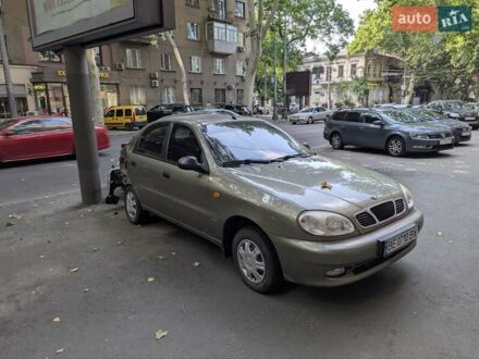 Дэу Ланос 2007 в Одессе на Automoto.ua Зеленый Дэу Ланос, объемом двигателя 1.5 л и пробегом 141 тыс. км за 1500 $, фото 1 на Automoto.ua