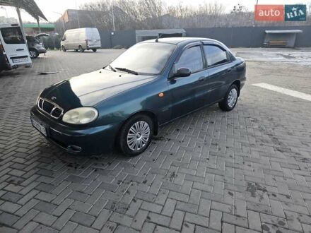 Зеленый Дэу Ланос, объемом двигателя 1.6 л и пробегом 133 тыс. км за 2900 $, фото 1 на Automoto.ua