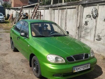 Зелений Деу Ланос, об'ємом двигуна 1.6 л та пробігом 307 тис. км за 1500 $, фото 1 на Automoto.ua