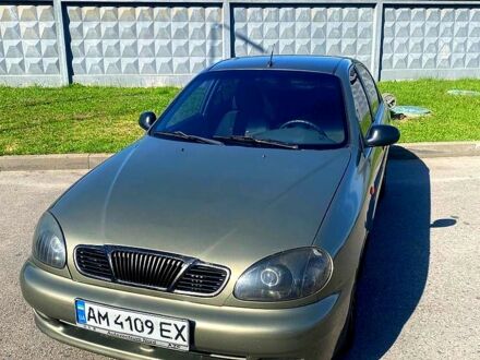 Зелений Деу Ланос, об'ємом двигуна 1.5 л та пробігом 250 тис. км за 2150 $, фото 1 на Automoto.ua
