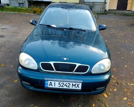 Зеленый Дэу Ланос, объемом двигателя 1.5 л и пробегом 136 тыс. км за 2200 $, фото 1 на Automoto.ua