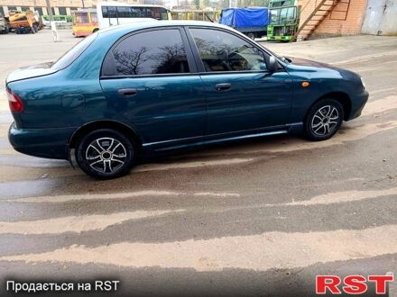 Зелений Деу Ланос, об'ємом двигуна 1.5 л та пробігом 190 тис. км за 2000 $, фото 1 на Automoto.ua