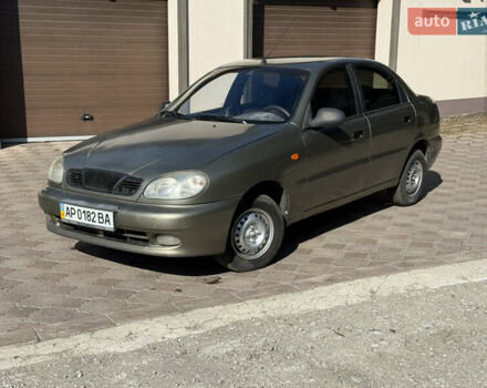 Зеленый Дэу Ланос, объемом двигателя 1.4 л и пробегом 555 тыс. км за 875 $, фото 1 на Automoto.ua