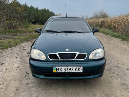 Зеленый Дэу Ланос, объемом двигателя 1.5 л и пробегом 93 тыс. км за 2300 $, фото 1 на Automoto.ua