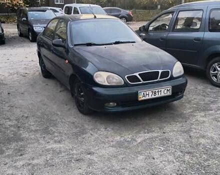 Зелений Деу Ланос, об'ємом двигуна 1.4 л та пробігом 230 тис. км за 1428 $, фото 1 на Automoto.ua