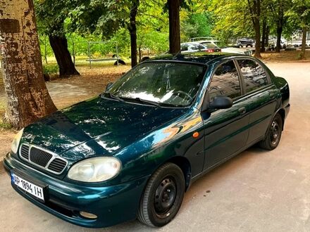 Зеленый Дэу Ланос, объемом двигателя 1.6 л и пробегом 257 тыс. км за 3300 $, фото 1 на Automoto.ua