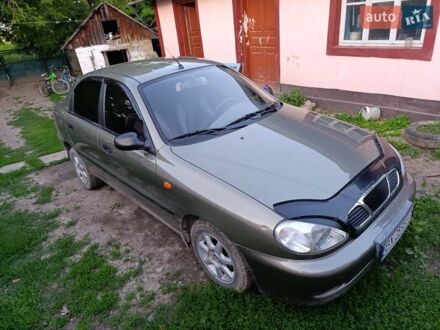 Дэу Ланос 2007 в Новой Ушице на Automoto.ua Зеленый Дэу Ланос, объемом двигателя 1.5 л и пробегом 153 тыс. км за 2600 $, фото 1 на Automoto.ua