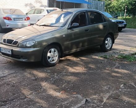 Зеленый Дэу Ланос, объемом двигателя 1.6 л и пробегом 167 тыс. км за 3000 $, фото 1 на Automoto.ua