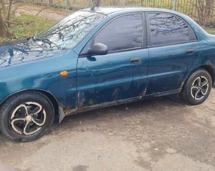 Зелений Деу Ланос, об'ємом двигуна 1.5 л та пробігом 426 тис. км за 900 $, фото 1 на Automoto.ua