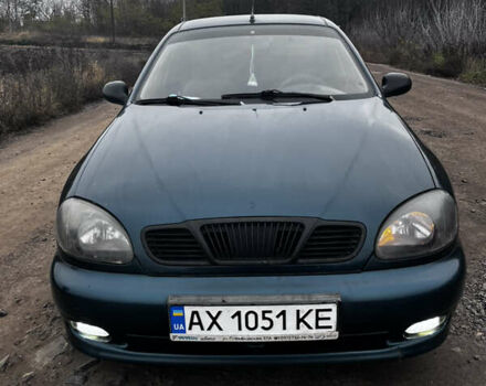 Зеленый Дэу Ланос, объемом двигателя 1.5 л и пробегом 251 тыс. км за 2800 $, фото 1 на Automoto.ua