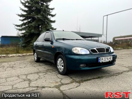 Зеленый Дэу Ланос, объемом двигателя 1.4 л и пробегом 214 тыс. км за 1999 $, фото 1 на Automoto.ua