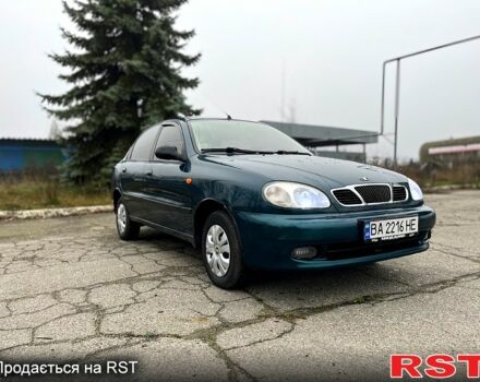 Зелений Деу Ланос, об'ємом двигуна 1.4 л та пробігом 214 тис. км за 1999 $, фото 1 на Automoto.ua