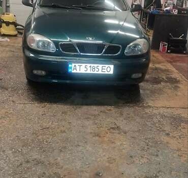 Зеленый Дэу Ланос, объемом двигателя 1.5 л и пробегом 202 тыс. км за 3300 $, фото 1 на Automoto.ua