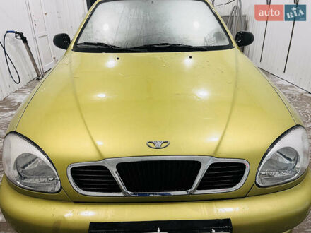 Зеленый Дэу Ланос, объемом двигателя 1.5 л и пробегом 65 тыс. км за 3300 $, фото 1 на Automoto.ua