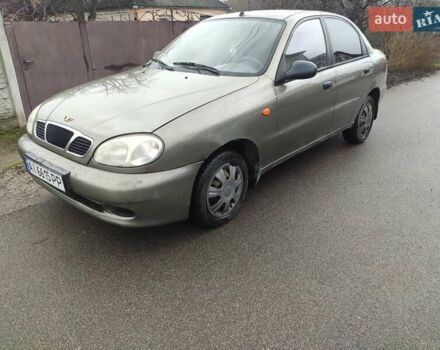 Зеленый Дэу Ланос, объемом двигателя 1.5 л и пробегом 187 тыс. км за 1600 $, фото 1 на Automoto.ua