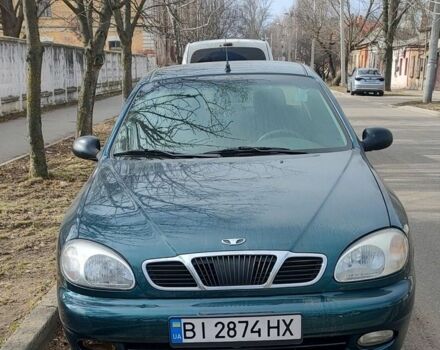 Зелений Деу Ланос, об'ємом двигуна 1.5 л та пробігом 135 тис. км за 2400 $, фото 1 на Automoto.ua