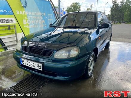 Дэу Ланос 2007 в Лубнах на Automoto.ua Зеленый Дэу Ланос, объемом двигателя 1.5 л и пробегом 200 тыс. км за 1850 $, фото 1 на Automoto.ua