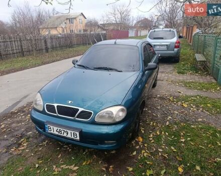 Зелений Деу Ланос, об'ємом двигуна 1.5 л та пробігом 245 тис. км за 2200 $, фото 1 на Automoto.ua