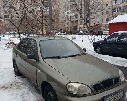 Зеленый Дэу Ланос, объемом двигателя 1.5 л и пробегом 291 тыс. км за 1450 $, фото 1 на Automoto.ua