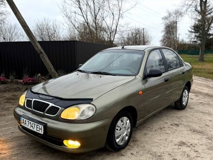 Зеленый Дэу Ланос, объемом двигателя 1.5 л и пробегом 0 тыс. км за 2350 $, фото 1 на Automoto.ua