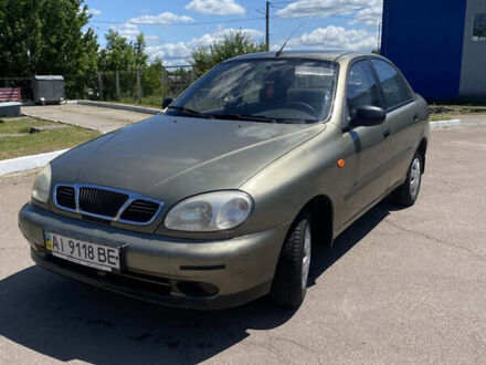 Дэу Ланос 2007 в Житомире на Automoto.ua Зеленый Дэу Ланос, объемом двигателя 1.5 л и пробегом 290 тыс. км за 1800 $, фото 1 на Automoto.ua