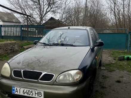 Зеленый Дэу Ланос, объемом двигателя 1.5 л и пробегом 219 тыс. км за 1500 $, фото 1 на Automoto.ua