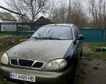 Зеленый Дэу Ланос, объемом двигателя 1.5 л и пробегом 219 тыс. км за 1500 $, фото 1 на Automoto.ua