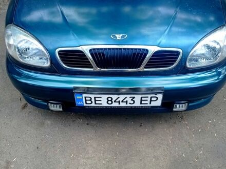 Дэу Ланос 2007 в Николаеве на Automoto.ua Зеленый Дэу Ланос, объемом двигателя 1.4 л и пробегом 250 тыс. км за 1500 $, фото 1 на Automoto.ua