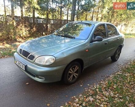 Зелений Деу Ланос, об'ємом двигуна 1.5 л та пробігом 198 тис. км за 1450 $, фото 1 на Automoto.ua