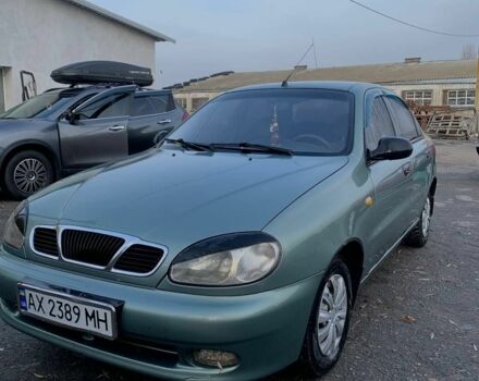 Зеленый Дэу Ланос, объемом двигателя 1.5 л и пробегом 249 тыс. км за 2500 $, фото 1 на Automoto.ua