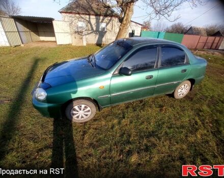 Зеленый Дэу Ланос, объемом двигателя 1.5 л и пробегом 200 тыс. км за 2150 $, фото 1 на Automoto.ua