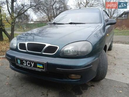 Дэу Ланос 2008 в Краматорске на Automoto.ua Зеленый Дэу Ланос, объемом двигателя 1.5 л и пробегом 290 тыс. км за 2700 $, фото 1 на Automoto.ua