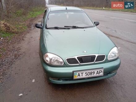 Зеленый Дэу Ланос, объемом двигателя 1.5 л и пробегом 123 тыс. км за 2755 $, фото 1 на Automoto.ua